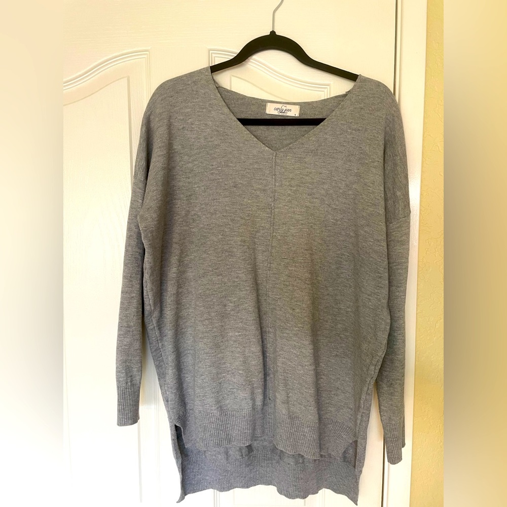 CJLA grey sweater